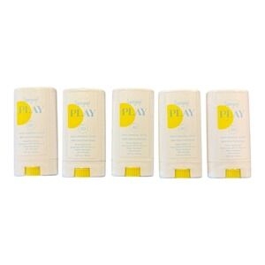 Supergoop! PLAY 100% Mineral Sunscreen‎ Stick SPF 50 Lot of 5 NEW
